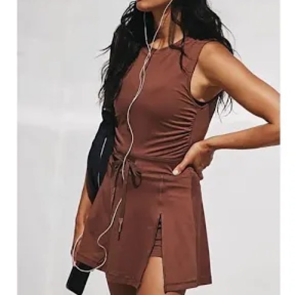 Dresses & Skirts - FP EASY DOES IT Tennis Dress-Skortsie! never worn size medium like new!!!